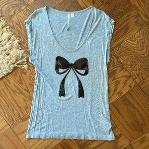 Lauren Conrad Sequence Bow tee